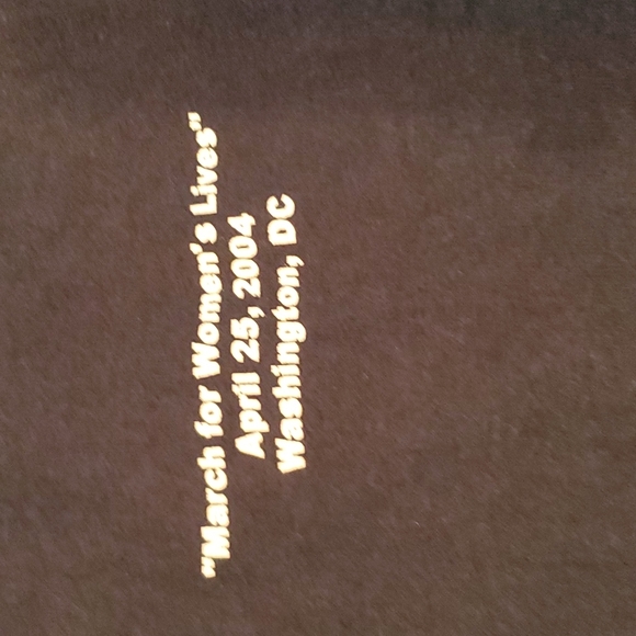 💥50% sale💥Keep Abortion Legal march tee 2004 szL #b48 - Picture 4 of 7